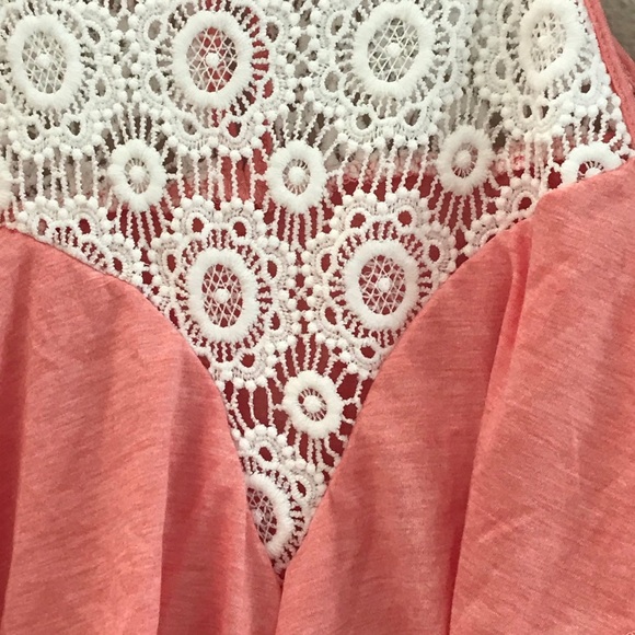 NWT Rosegal Peach Women’s Cold-Shoulder Top (5X) - Picture 5 of 16